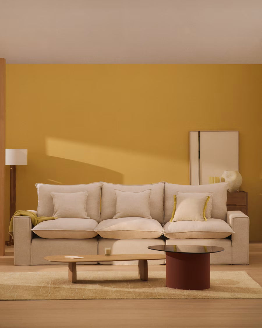 Kave Home Anarela modulaire bank Iboni Beige