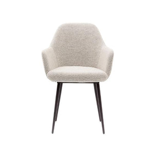 HelloChair HC29 Mijs eetkamerstoel Sneak Naturel vierpoot zwart