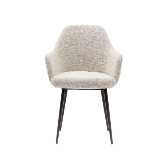 HelloChair HC29 Mijs eetkamerstoel Sneak Naturel vierpoot zwart