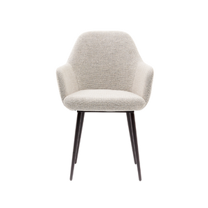 HelloChair HC29 Mijs eetkamerstoel Sneak Naturel vierpoot zwart