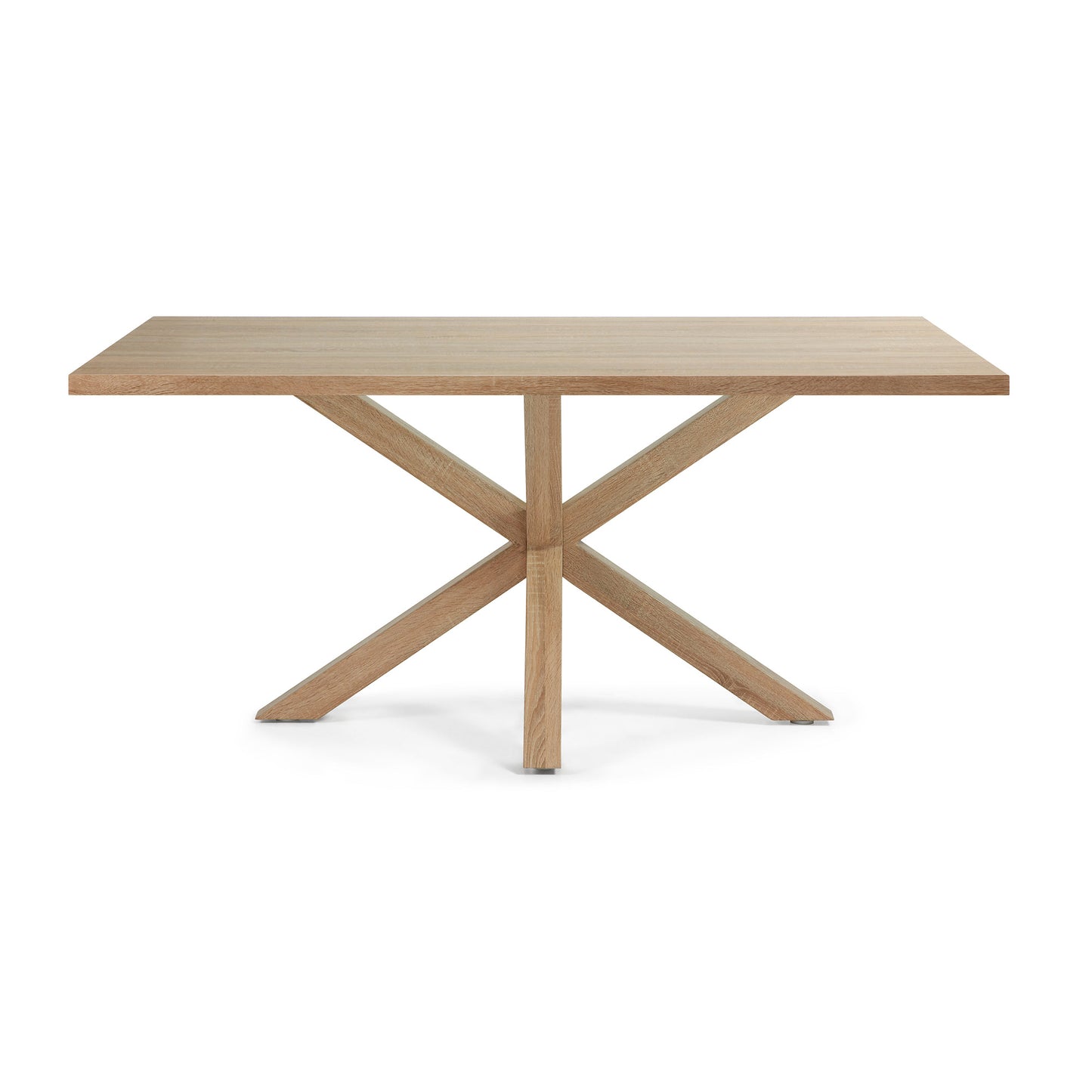 Kave Home Argo eettafel rechthoek 180x100 cm Natural/Natural