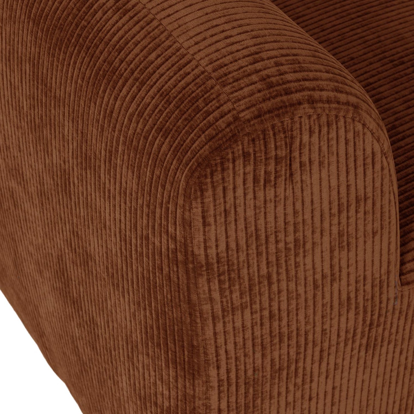 WOOOD Mojo Base eetkamerbank 164 cm rib Roestbruin