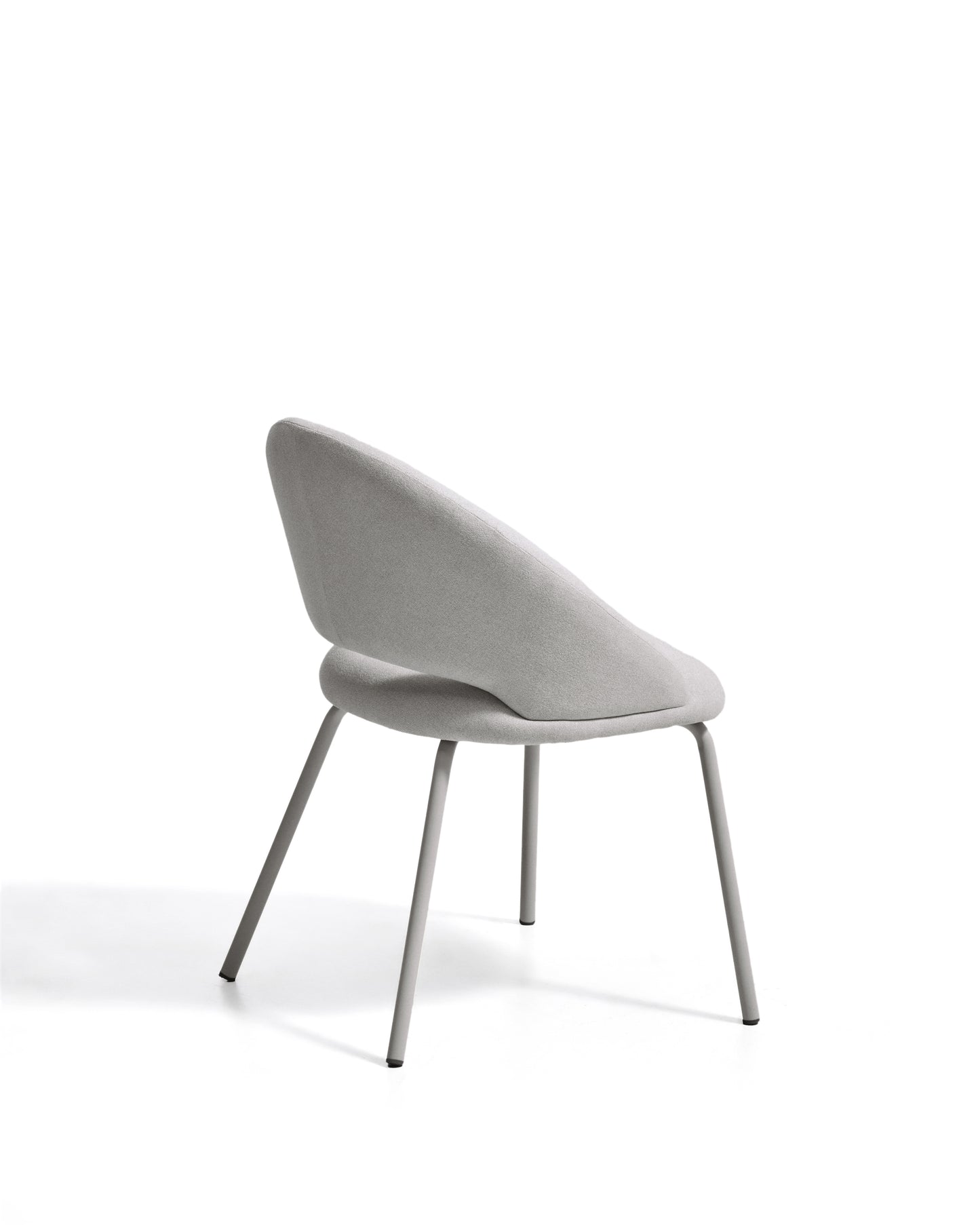 Kave Home Bonali eetkamerstoel chenille Grey