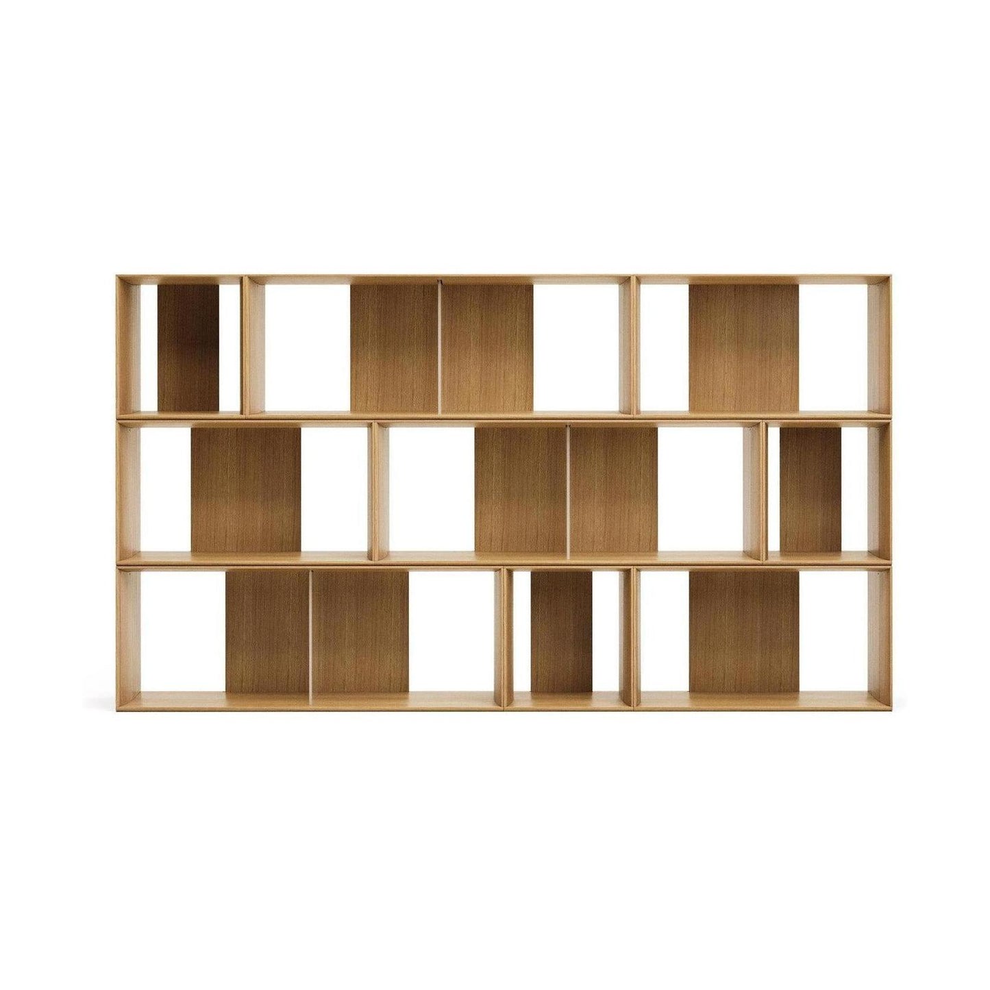Kave Home Litto kast 9 modulaire planken eiken
