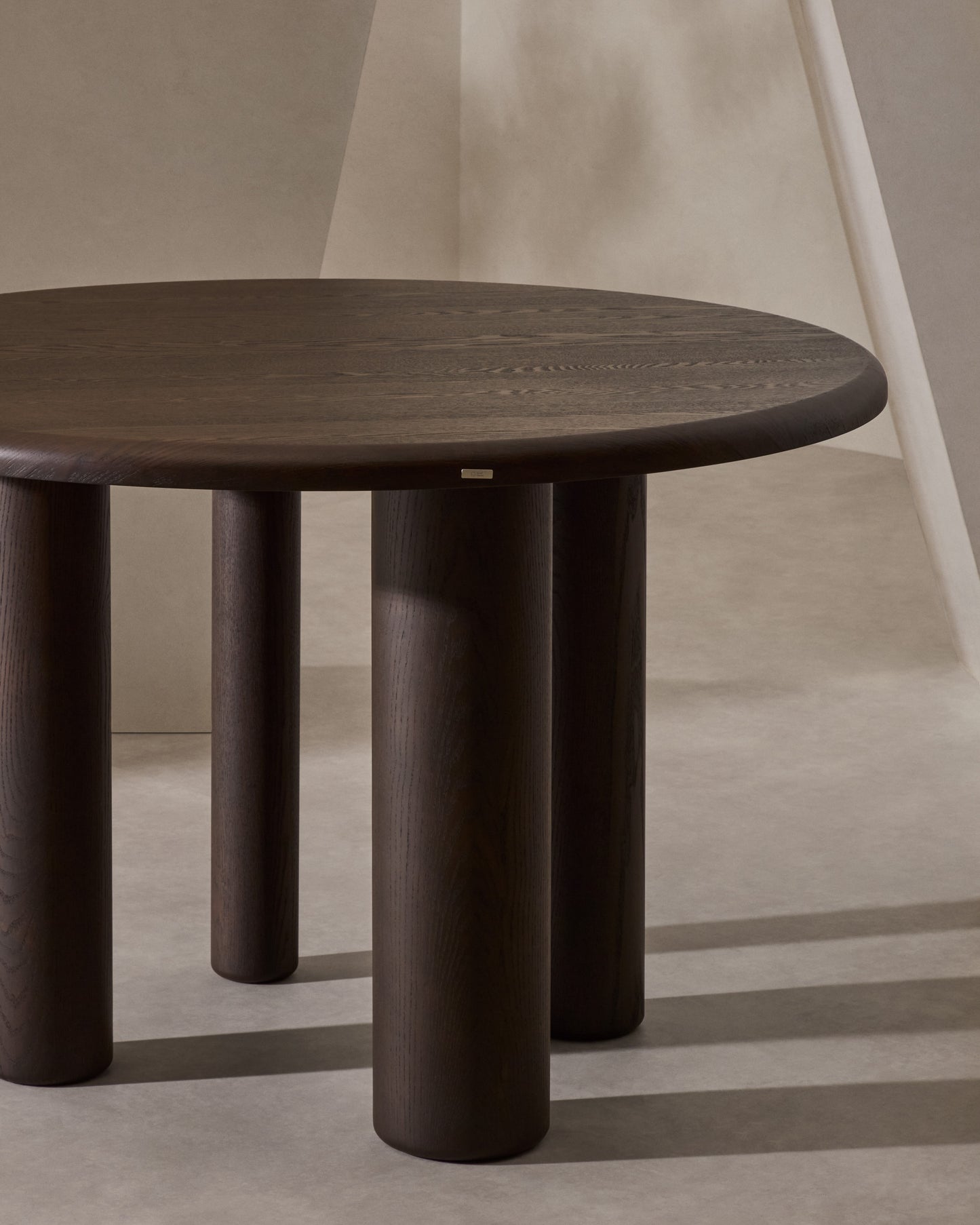 Kave Home Mailen eettafel Ø120 cm Black