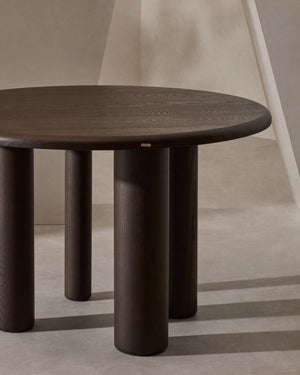 Kave Home Mailen eettafel Ø120 cm Black