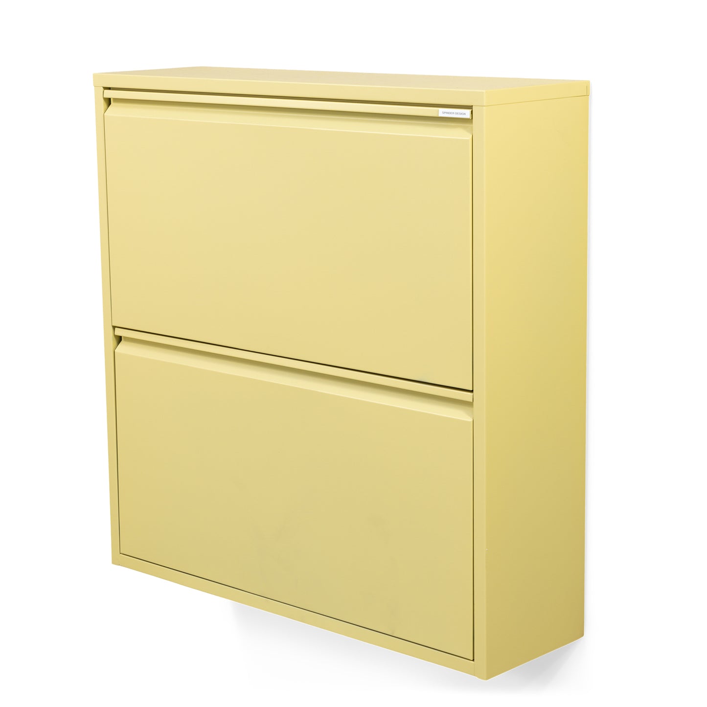 Spinder Design Billy 2 schoenenkast Butter Yellow