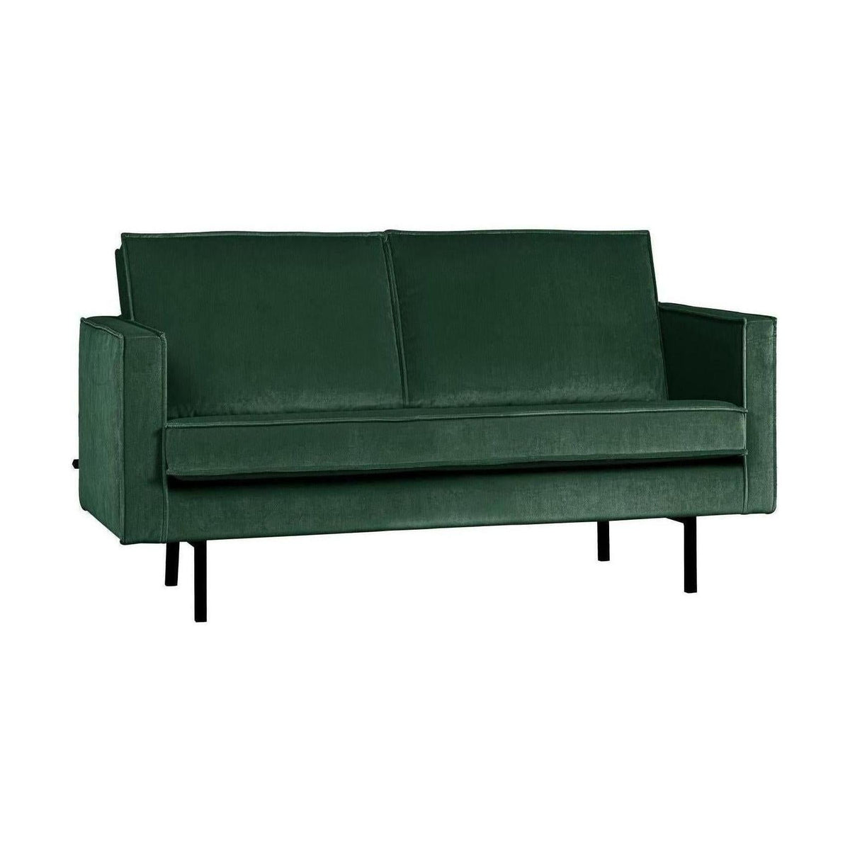 WOOOD Rodeo 2-zits bank velvet Bosgroen