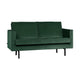 WOOOD Rodeo 2-zits bank velvet Bosgroen