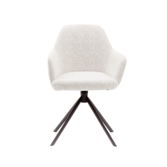 HelloChair HC29 Mijs eetkamerstoel Alpine Champagne spinpoot zwart