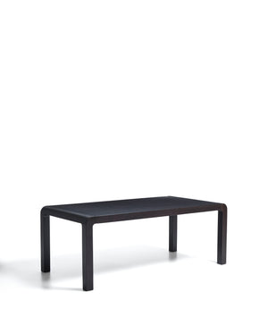 Kave Home Erisia eettafel rechthoek 200x100 cm Zwart