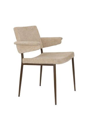 Dutchbone Portland eetkamerstoel Beige
