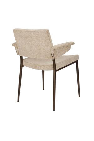 Dutchbone Portland eetkamerstoel Beige