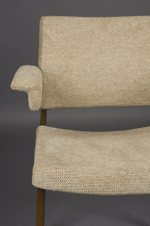 Dutchbone Portland eetkamerstoel Beige