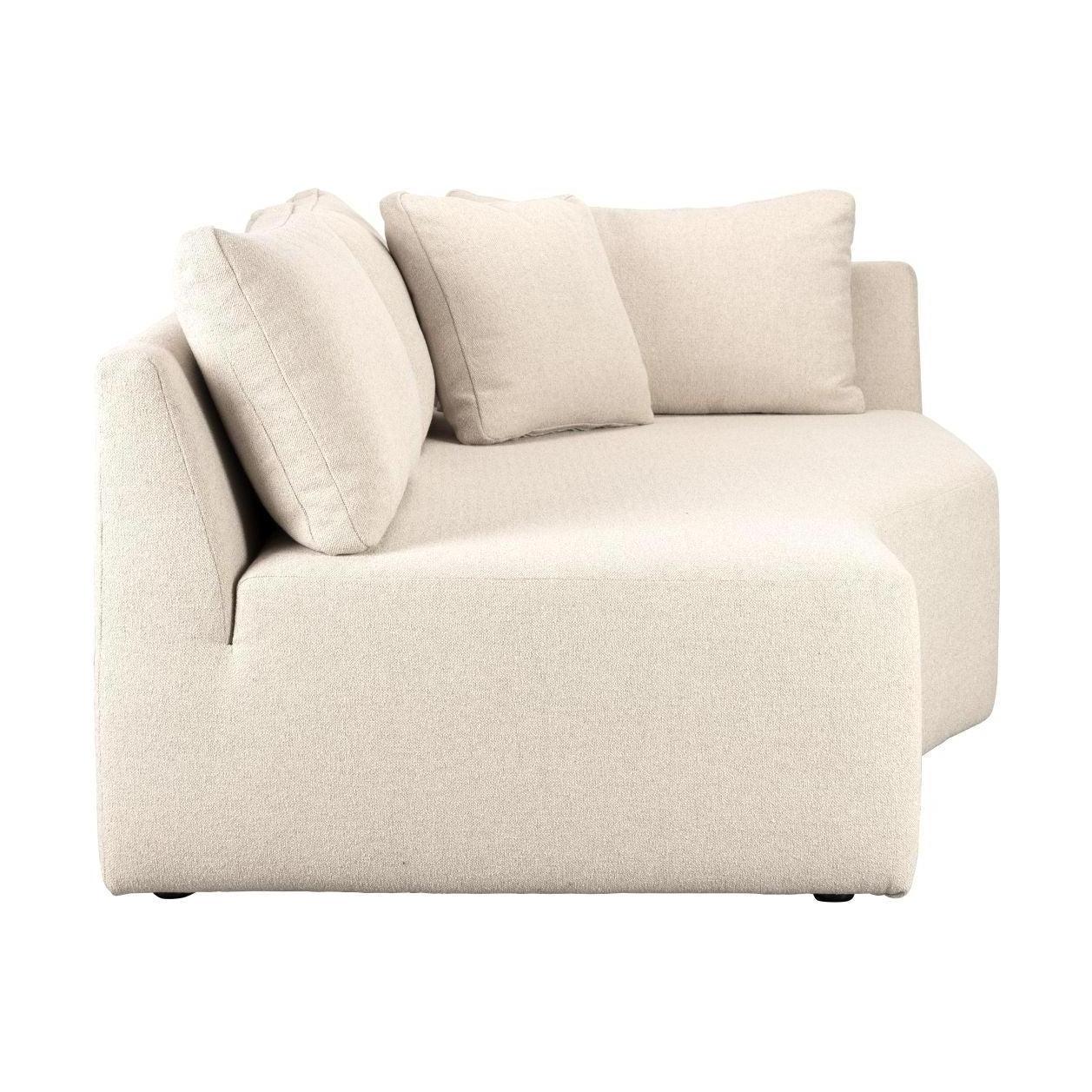 Zuiver Prosper module chaise longue links Sand