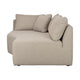 Zuiver Prosper module chaise longue rechts Cappuccino