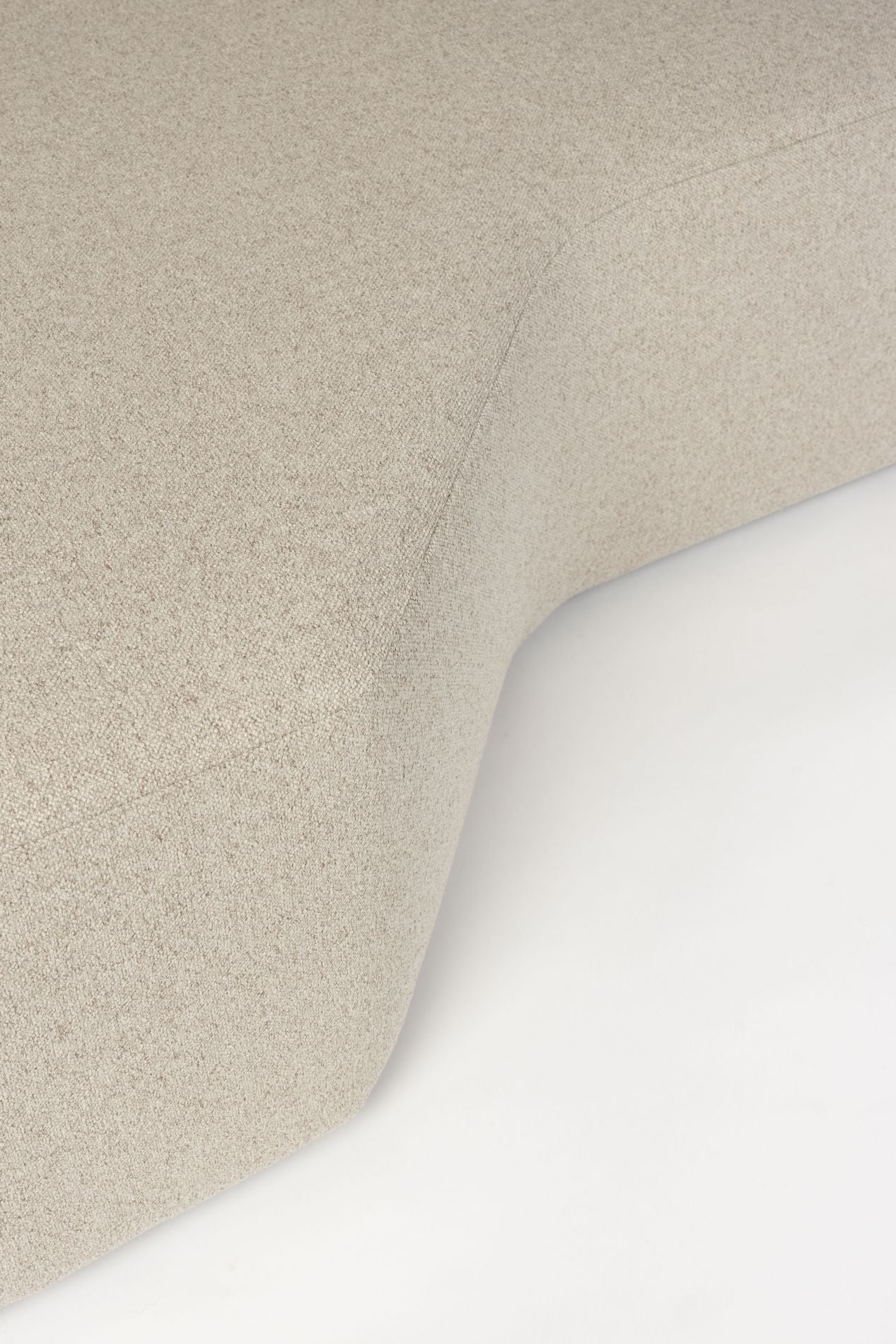 Zuiver Prosper module chaise longue rechts Cappuccino