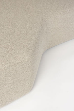 Zuiver Prosper module chaise longue rechts Cappuccino