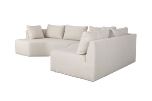 Zuiver Prosper chaise longue rechts Sand