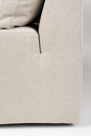 Zuiver Prosper chaise longue rechts Sand