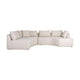 Zuiver Prosper chaise longue links Sand