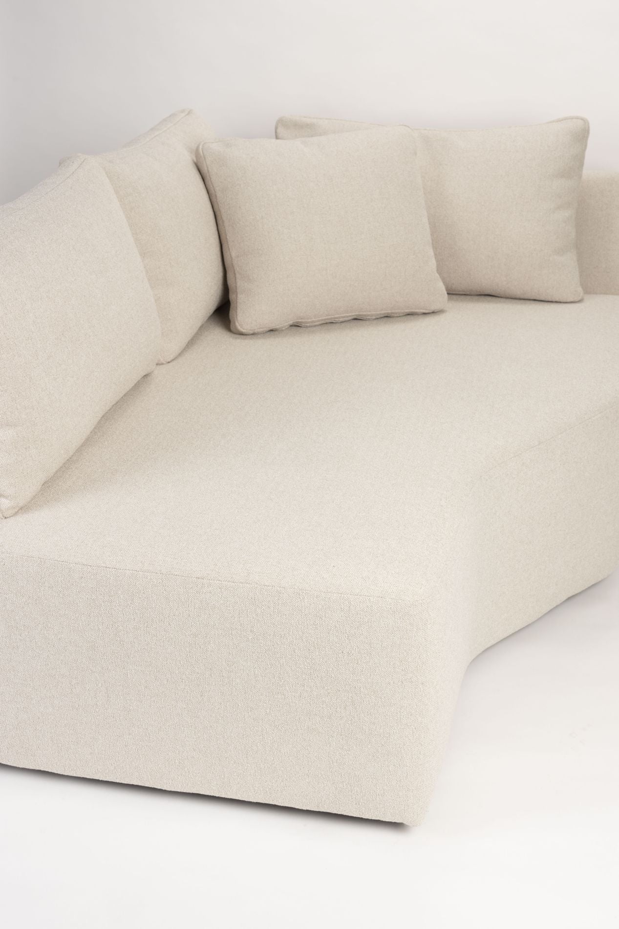 Zuiver Prosper chaise longue links Sand