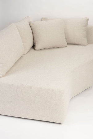 Zuiver Prosper chaise longue links Sand
