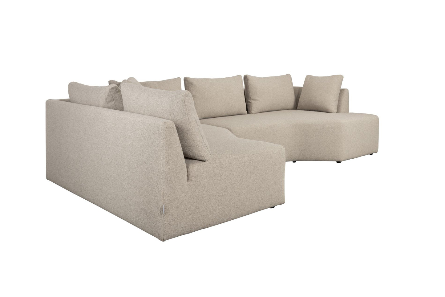 Zuiver Prosper chaise longue links Cappuccino