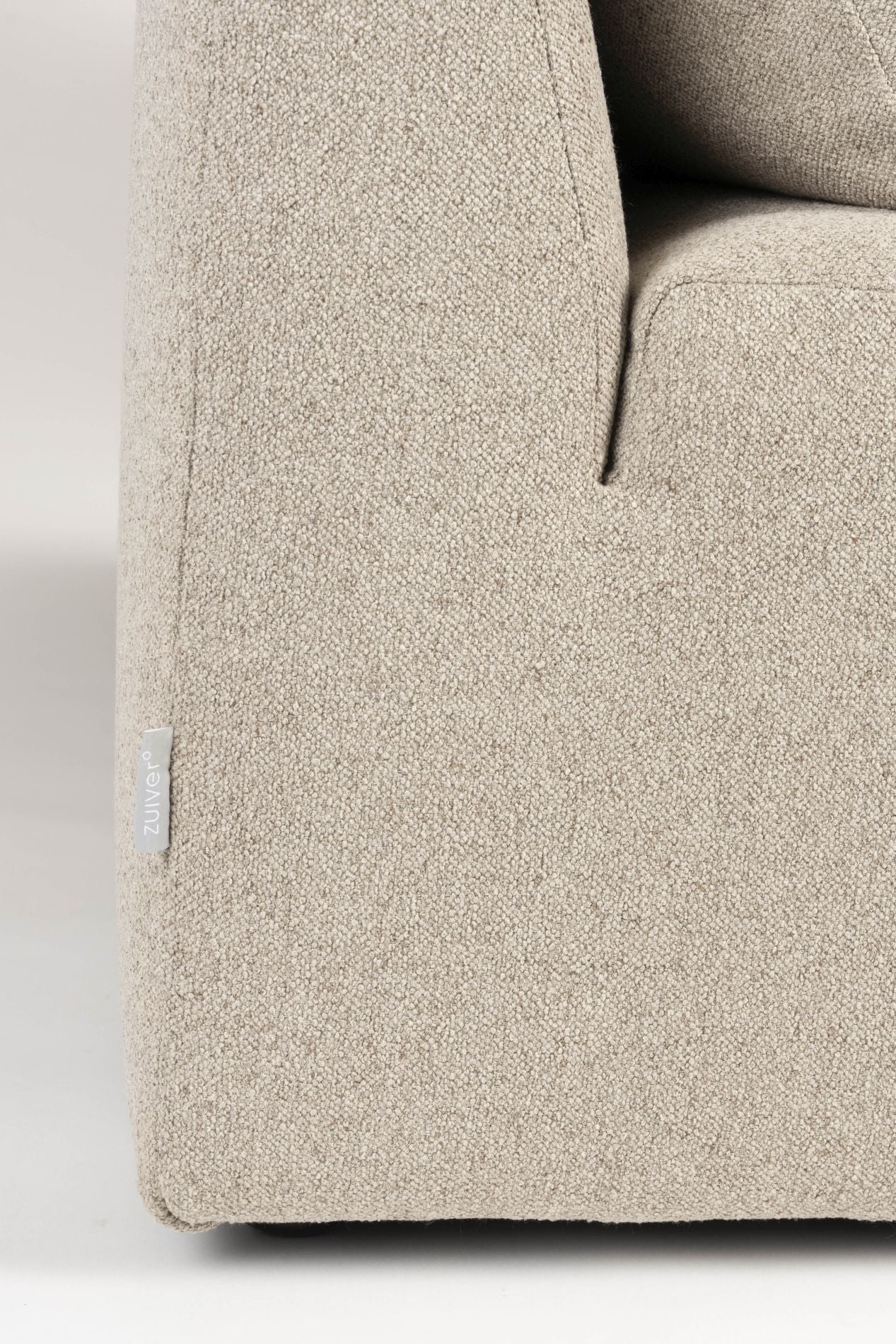 Zuiver Prosper chaise longue links Cappuccino