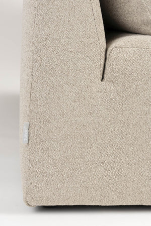 Zuiver Prosper chaise longue links Cappuccino