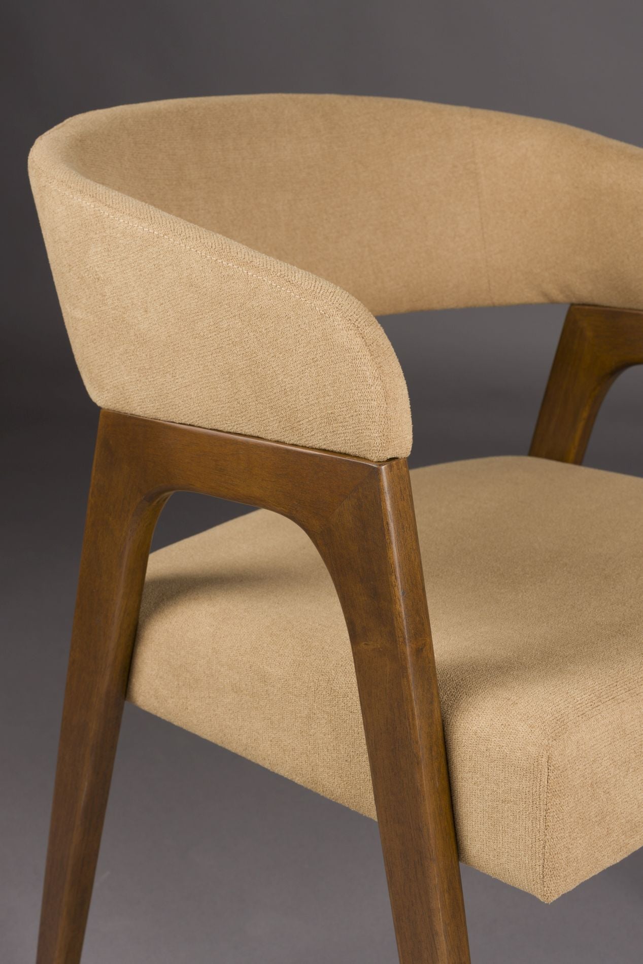 Dutchbone Adamello eetkamerstoel Beige
