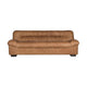 Dutchbone Douglas bank 3-zits leer Cognac