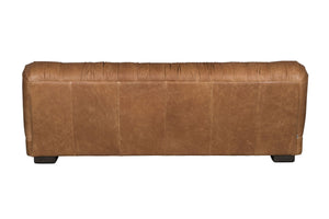 Dutchbone Douglas bank 3-zits leer Cognac