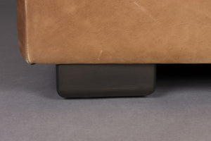 Dutchbone Douglas bank 3-zits leer Cognac