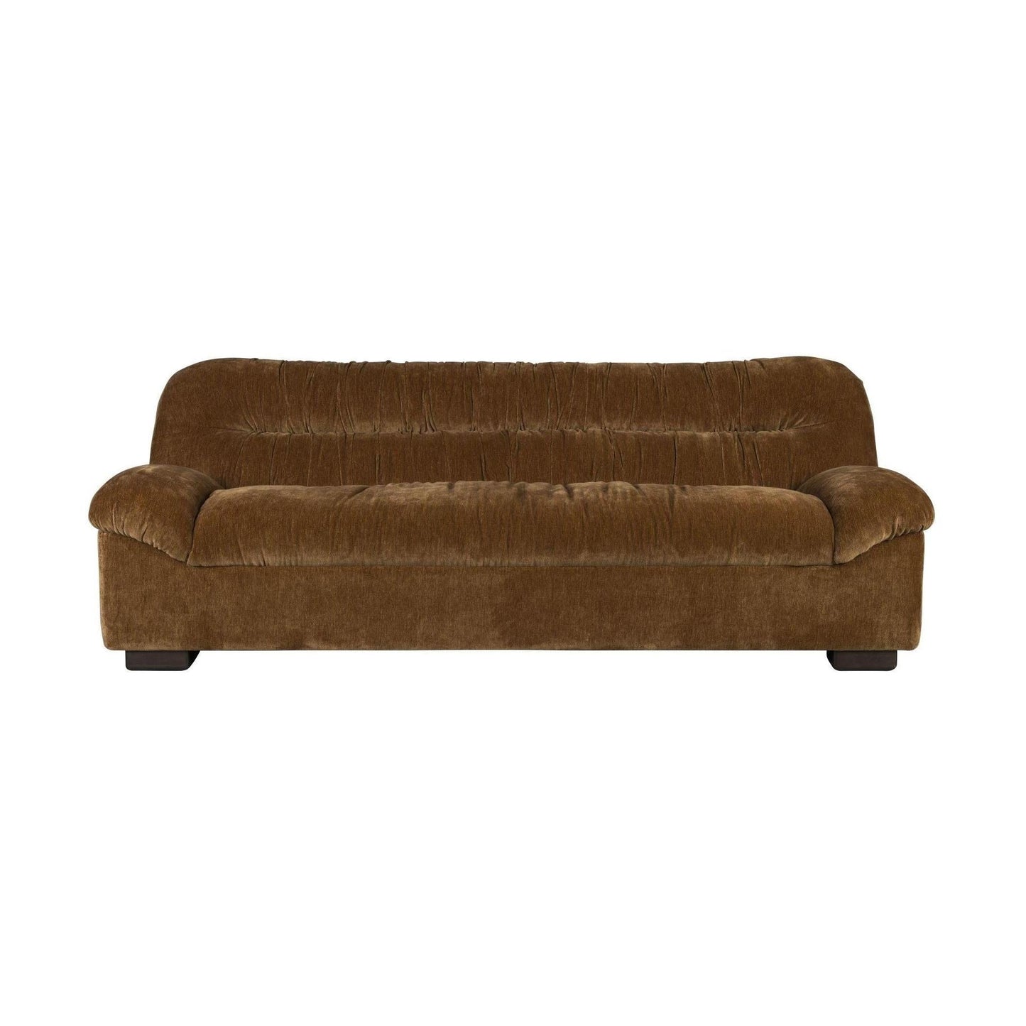 Dutchbone Douglas bank 3-zits velvet Cognac
