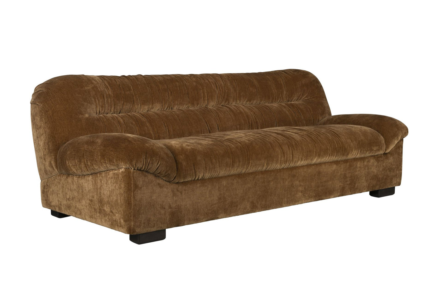 Dutchbone Douglas bank 3-zits velvet Cognac
