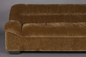 Dutchbone Douglas bank 3-zits velvet Cognac