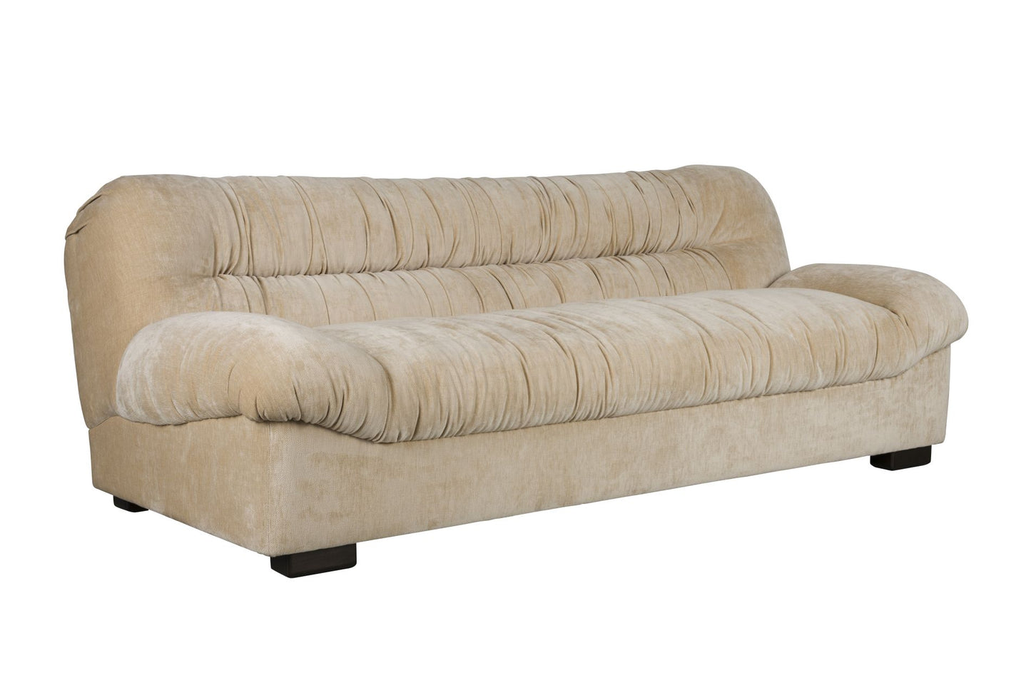 Dutchbone Douglas bank 3-zits velvet Beige