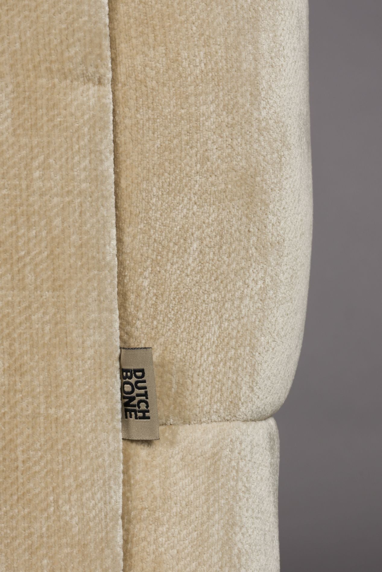 Dutchbone Douglas bank 3-zits velvet Beige
