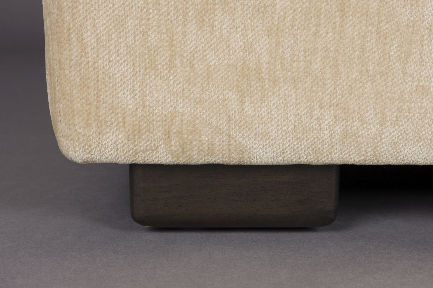 Dutchbone Douglas bank 3-zits velvet Beige