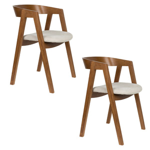 Zuiver Mads eetkamerstoel Walnut