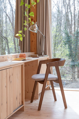 Zuiver Mads eetkamerstoel Walnut