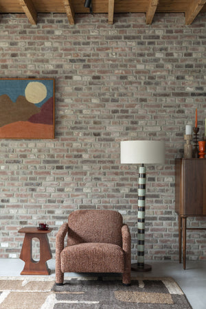 Dutchbone Kent fauteuil Bordeaux