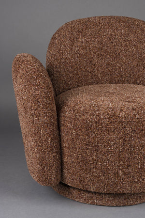 Dutchbone Rose fauteuil Bordeaux