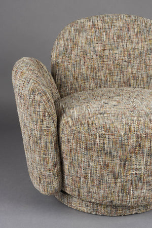 Dutchbone Rose fauteuil Multicolour