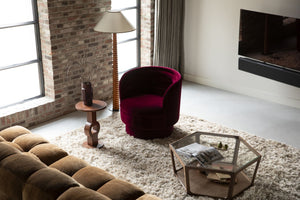 Dutchbone Dorothy fauteuil Rood