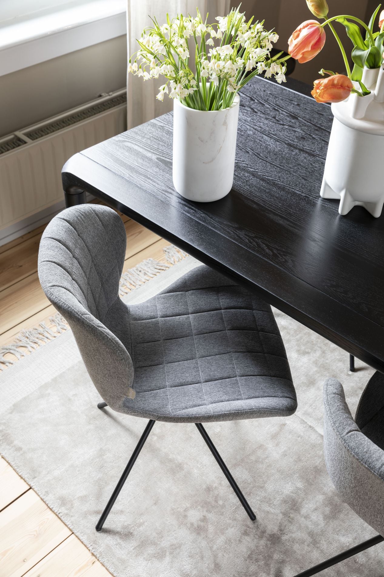 Zuiver Storm eettafel 160x90 cm Black