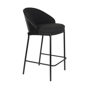 Dutchbone Rodin barkruk H65 Zwart