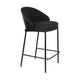 Dutchbone Rodin barkruk H65 Zwart