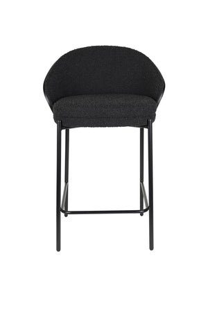 Dutchbone Rodin barkruk H65 Zwart